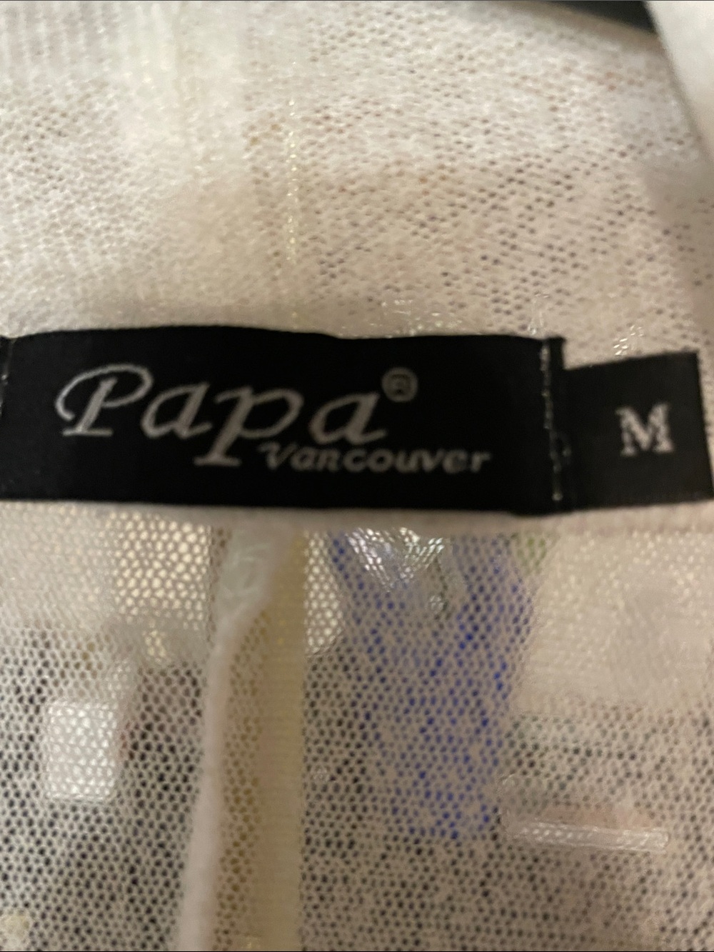Papillon Blanc Sheer Long Open-Front Cardigan in White - Picture 2 of 3